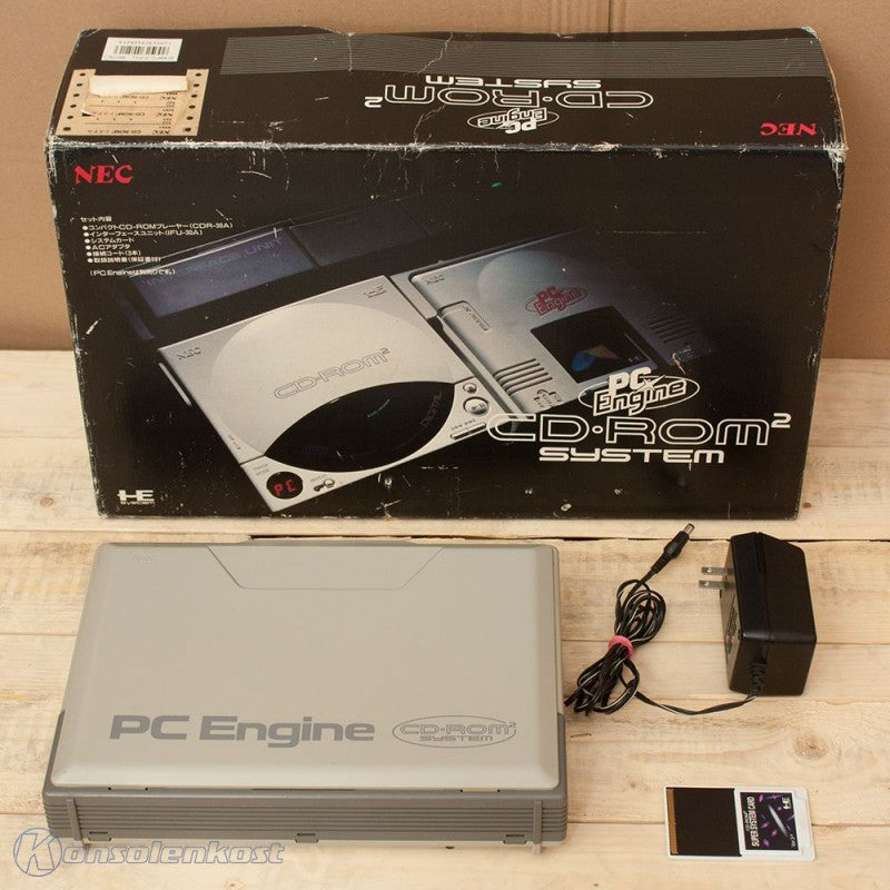 Konsole + CD-Rom² + System Card + Controller + Zubehör (JP)