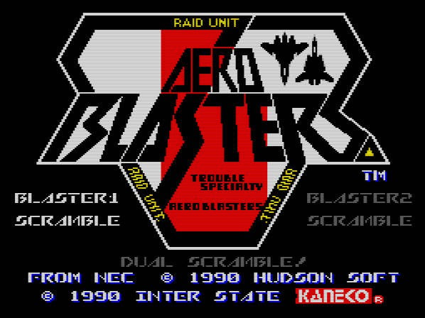 Aero Blasters (JP)