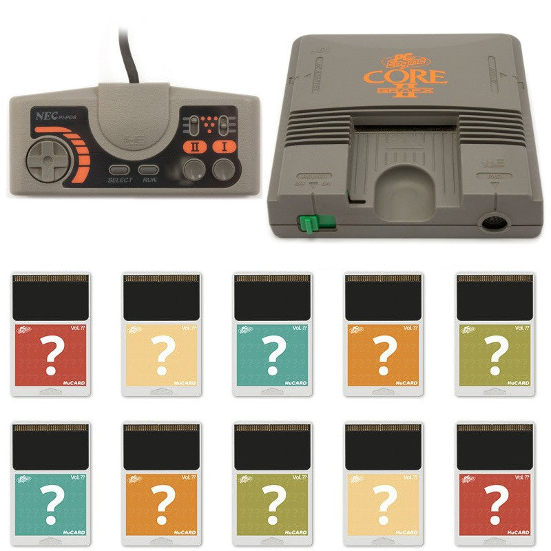 Konsole Core Grafx II + 10 Spiele + Orig Controller + Zubehör (JP)