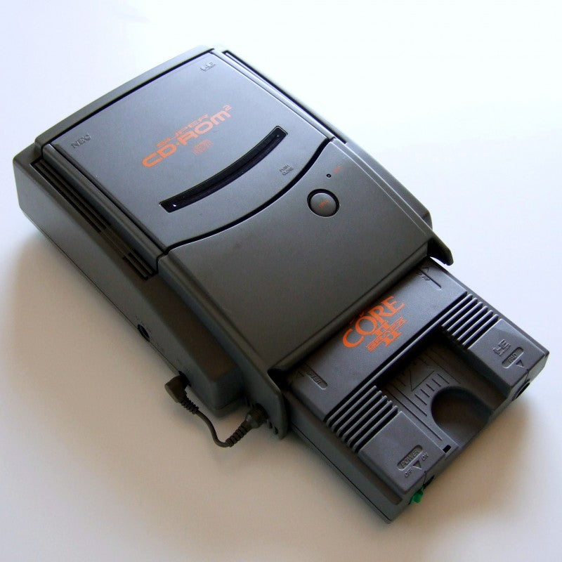 Konsole Core Grafx II + Super CD2 Add-On + Orig Controller + Zub (JP)