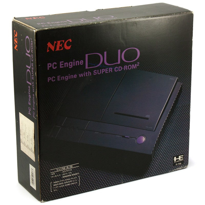 Konsole PC Engine Duo + Original Controller + Zubehör (JP)