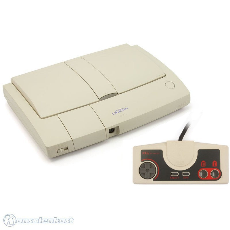 Konsole PC Engine Duo R + Controller + Zubehör (JP)