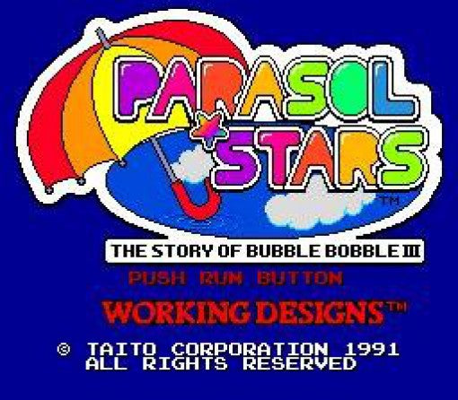 Parasol Stars: The Story of Bubble Bobble III (JP)
