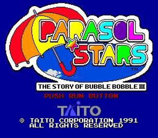 Parasol Stars: The Story of Bubble Bobble III (JP)