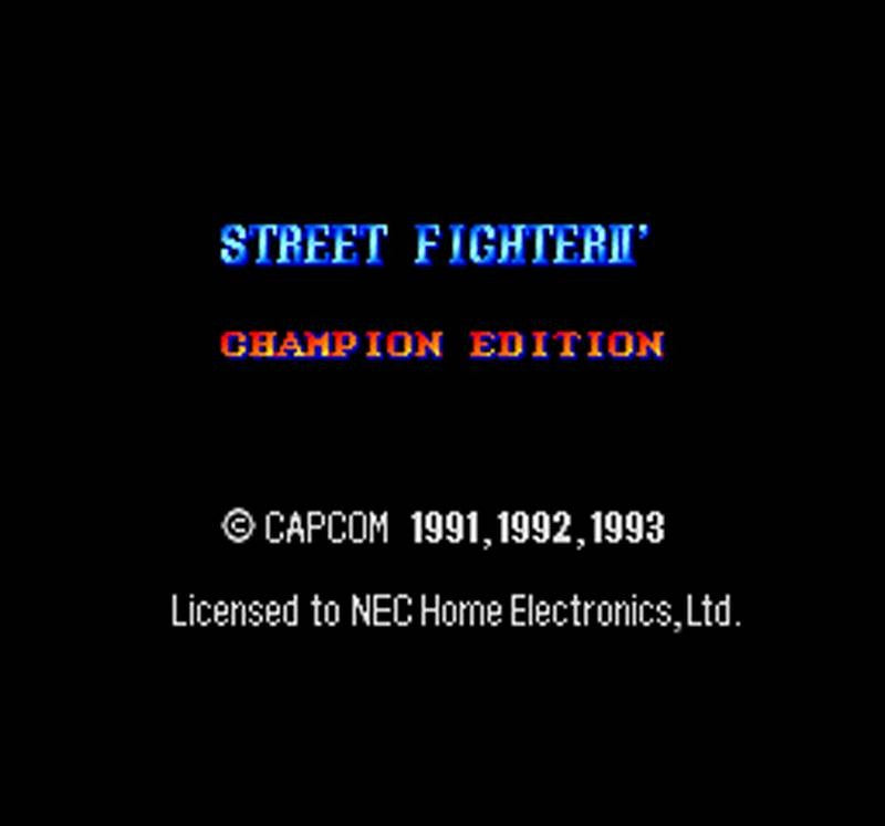 Street Fighter II Champion Edition (JP)