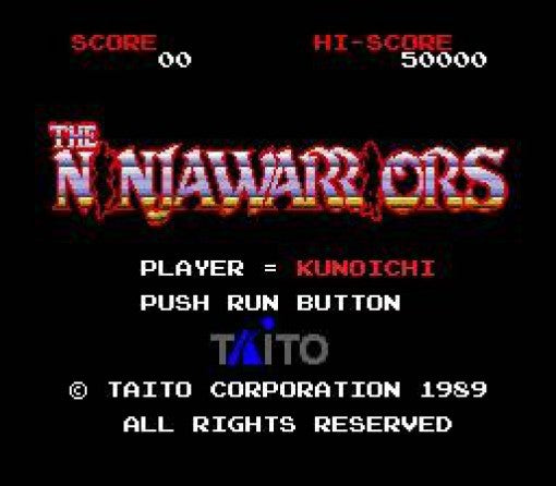 The Ninja Warriors (JP)