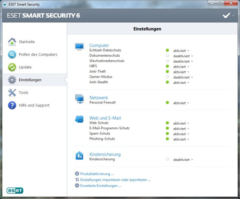 ESET Smart Security V6