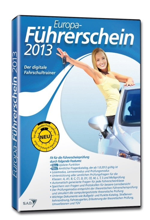 Europa Führerschein 2013