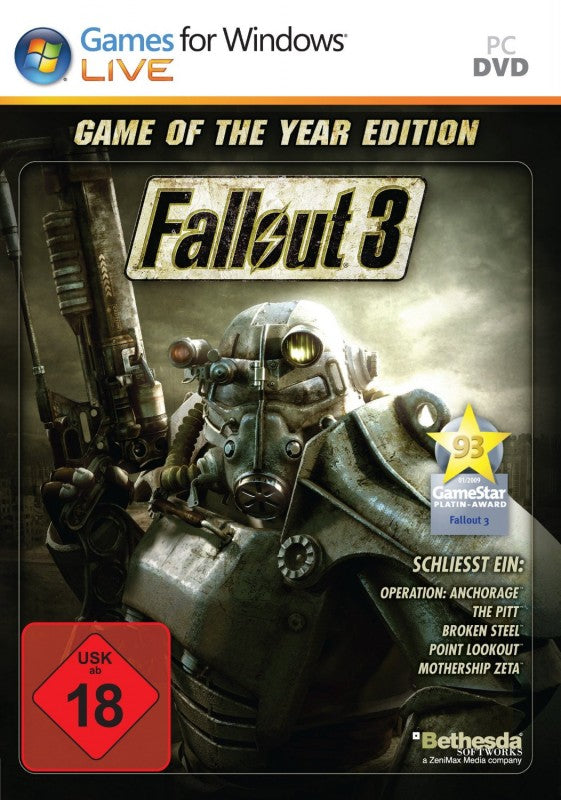 Fallout 3 (DE) — Game of the Year Edition