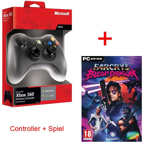 Far Cry 3: Blood Dragon + Wireless Controller schwarz (AT)