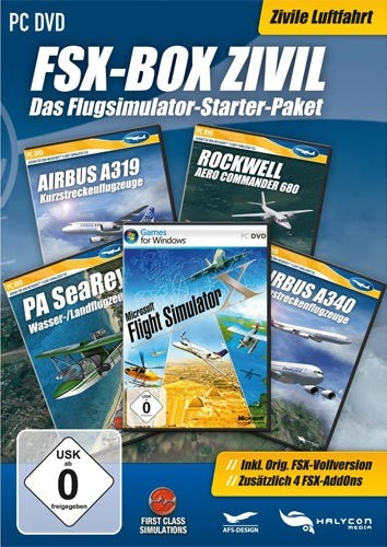 Flight Simulator X - Box Zivil
