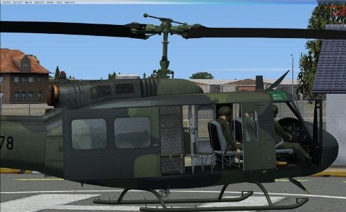 Flight Simulator X - HUEY X / Hubschrauber