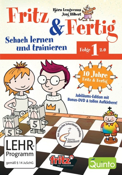 Fritz & Fertig 1: Schach lernen und trainieren v2.0 Jubiläumsedition