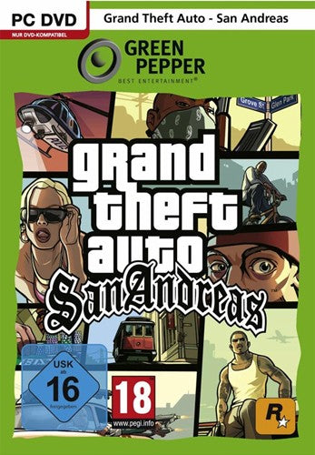 Grand Theft Auto / GTA: San Andreas [GreenPepper] (DE)