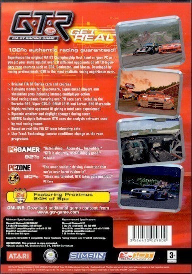 GTR FIA GT Racing Game