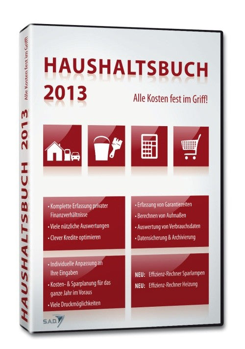 Haushaltsbuch 2013