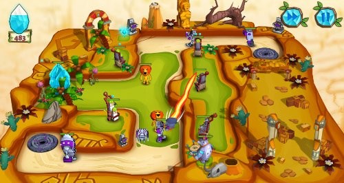 Jungle vs. Droids