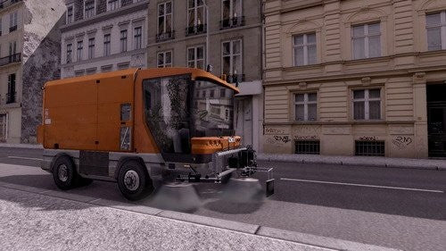 Kehrmaschinen-Simulator