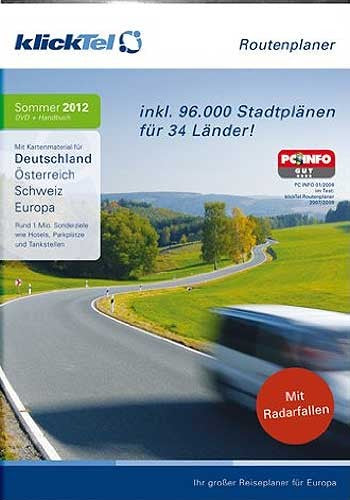 klickTel Routenplaner Sommer 2012