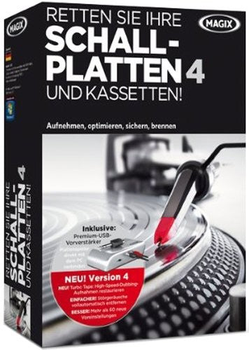 MAGIX Retten Sie Ihre Schallplatten 4 und Kassetten