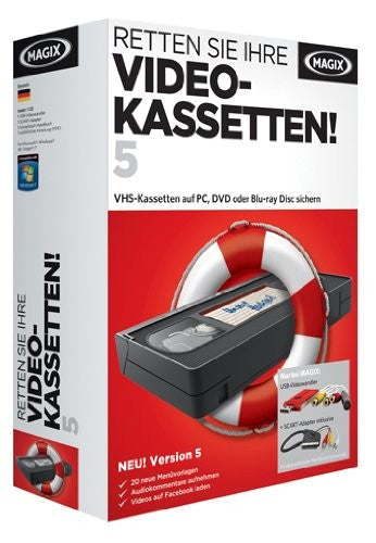 MAGIX Retten Sie Ihre Videokassetten MX