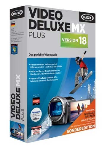MAGIX Video deluxe 18 MX Plus Sonderedition