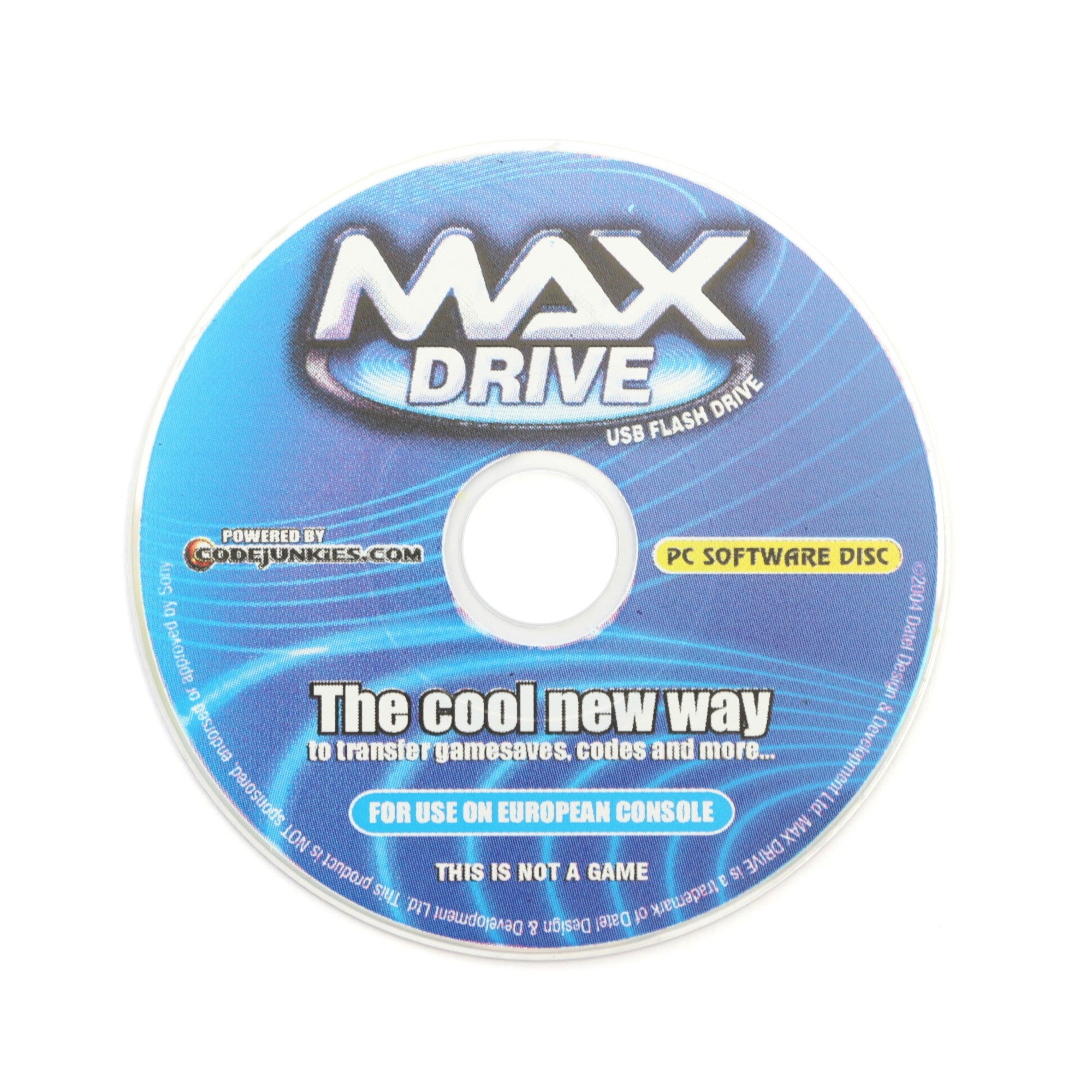 Max Drive Software Disc für PC