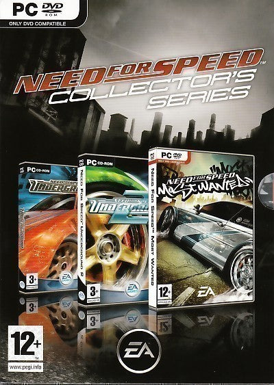 Need for Speed Collection: Underground 1 & 2 & Most Wanted