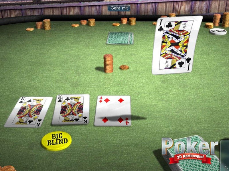Poker - 3D Kartenspiel