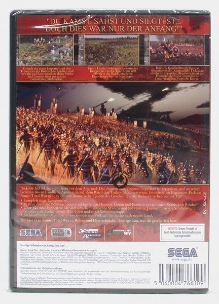 Rome Total War - Barbarian Invasion