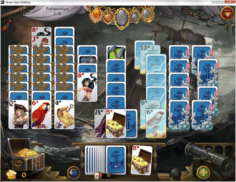 Seven Seas Solitaire: Ein karibisches Abenteuer [Österreich spielt]