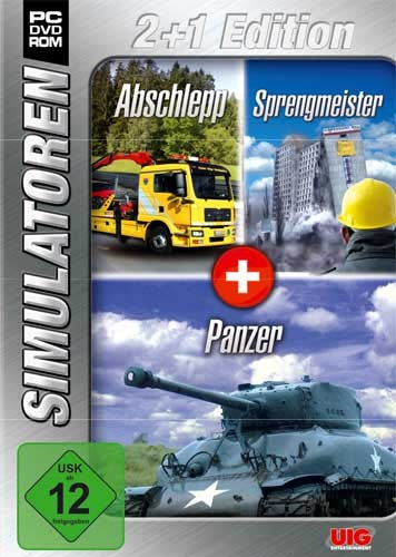 Simulator Bundel: Abschlepp, Sprengmeister, Panzer