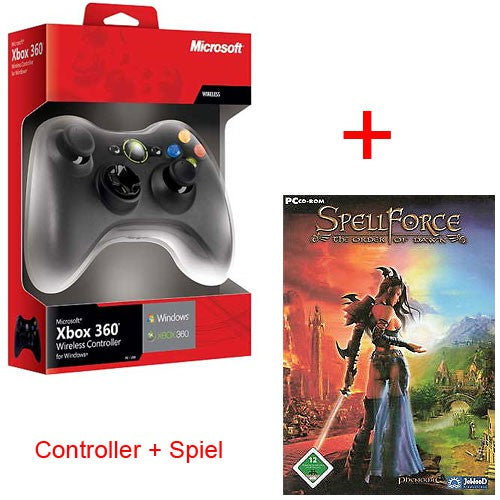 Spellforce: The Order of Dawn + Wireless Controller schwarz