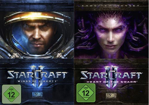 StarCraft II GOLD: Spiel & Addon