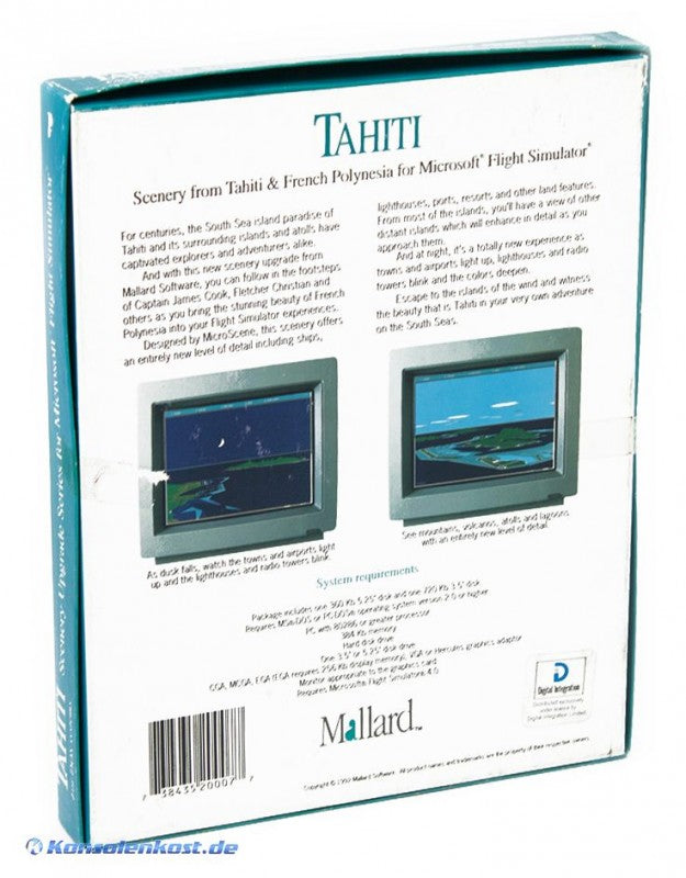 Tahiti: MS Flight Sim Scenery