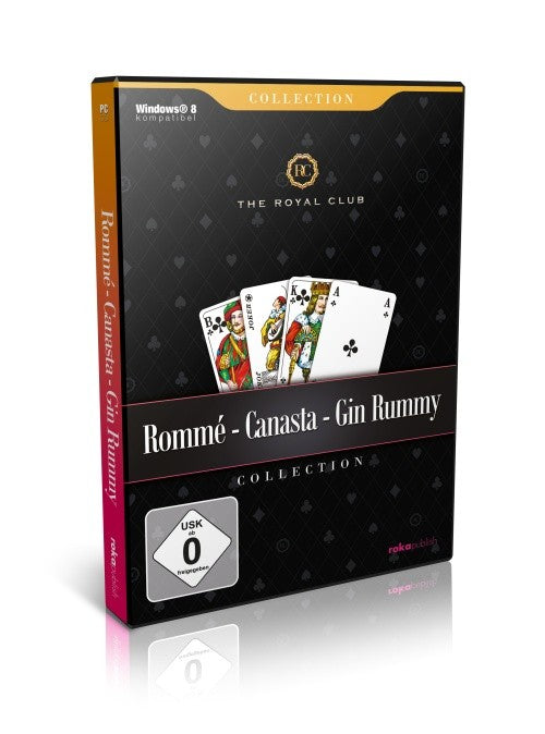 The Royal Club Classic 3 Collection: Romme & Canasta & Gin Rummy