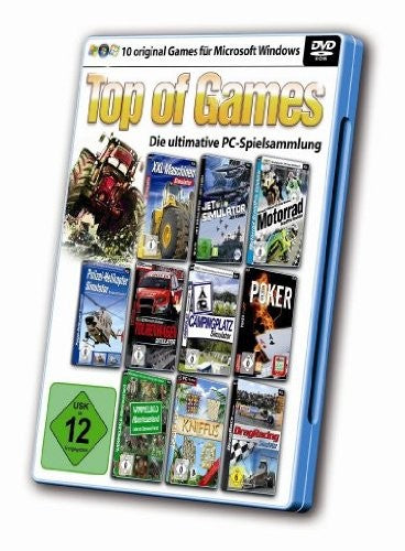 Top of Games: Die ultimative PC-Spielesammlung: 10 original-Spiele