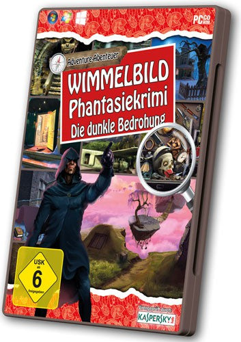 Wimmelbild Phantasiekrimi: Die dunkle Bedrohung