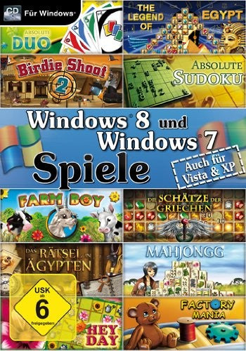 Windows 8 und Windows 7 Spiele