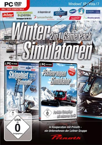 Winter Simulatoren: 2in1 Pack: Skigebiet & Pistenraupe