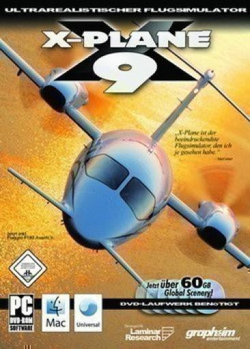 X-Plane 9 - Ultrarealistischer Flugsimulator + MAC