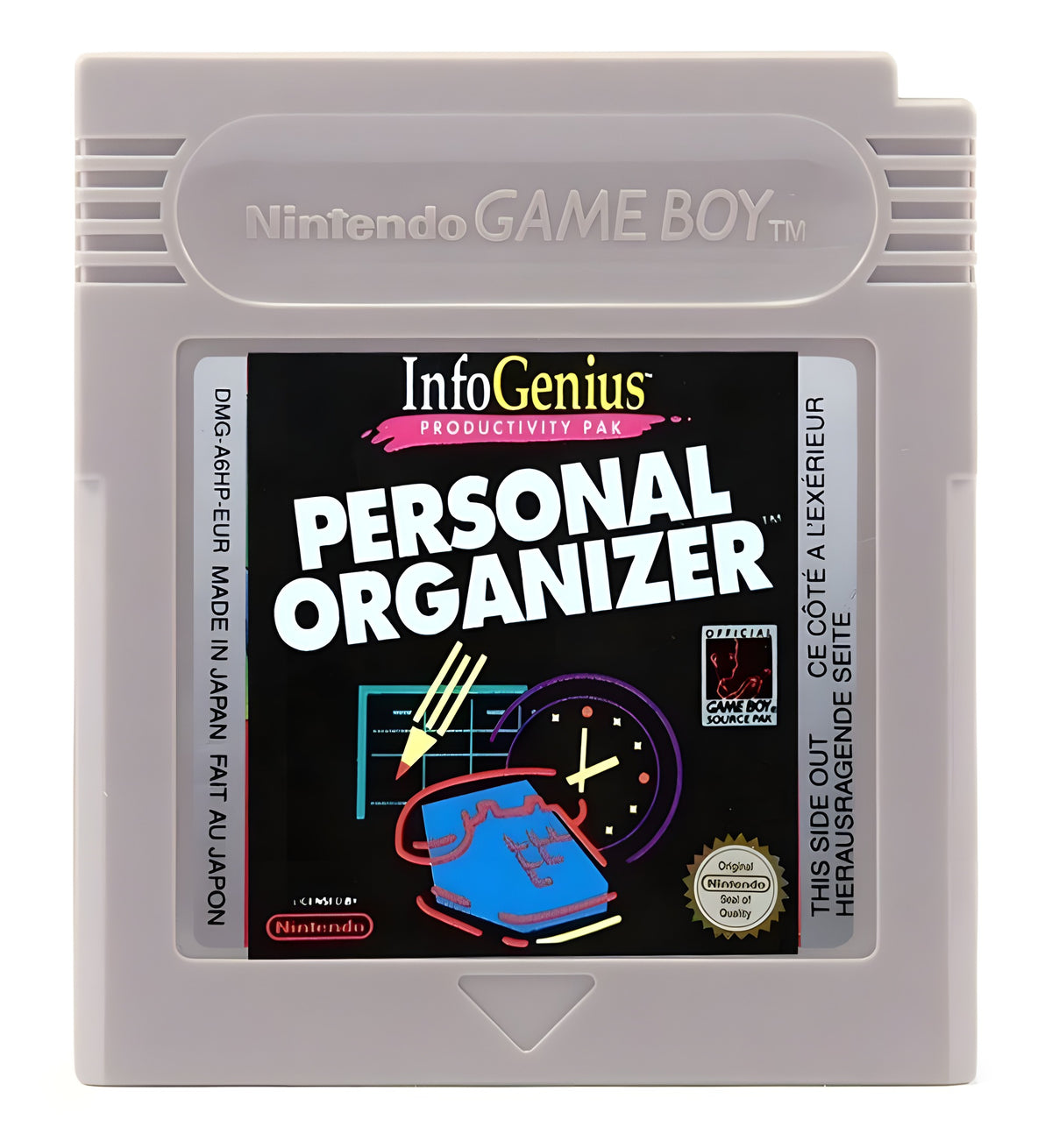 Das Modul von Personal Organizer für GameBoy