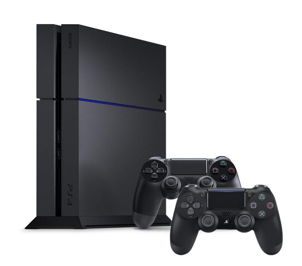 Konsole 500GB schwarz + 2 Original Controller