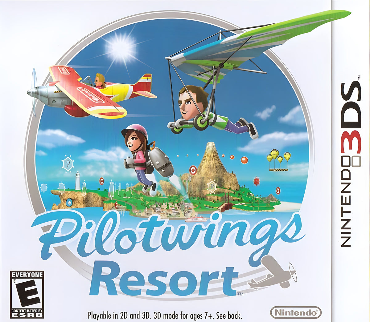 Das Cover von Pilotwings Resort für Nintendo 3DS