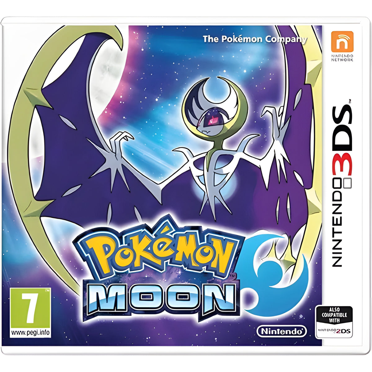 Das Cover von Pokémon Mond / Moon für Nintendo 3DS