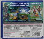 Die Rückseite von Pokemon: Alpha Saphir / Alpha Sapphire Pixel Grading SEALED 80+ zeigt Spielszenen und Text.