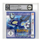 Das Cover von Pokemon: Alpha Saphir / Alpha Sapphire Pixel Grading SEALED 80+ für Nintendo 3DS