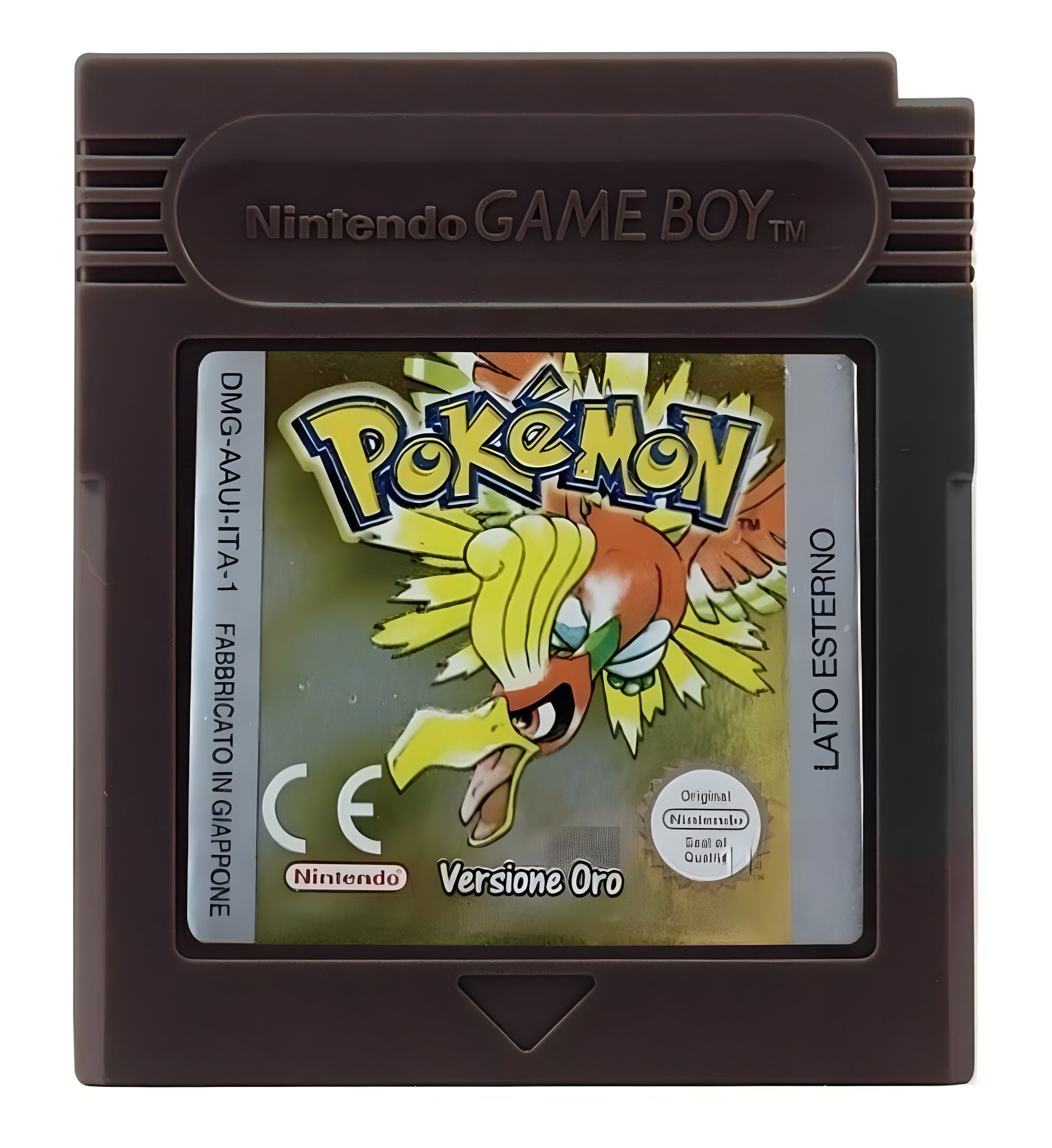 Das Modul von Pokemon Goldene Edition / Version Oro für GameBoy Color