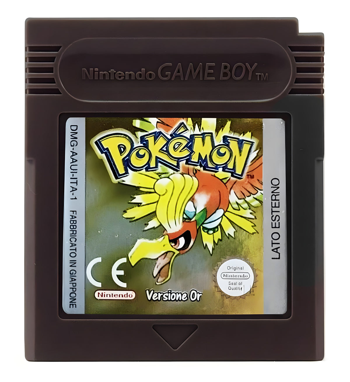 Das Modul von Pokemon Goldene Edition / Versione Oro für GameBoy Color