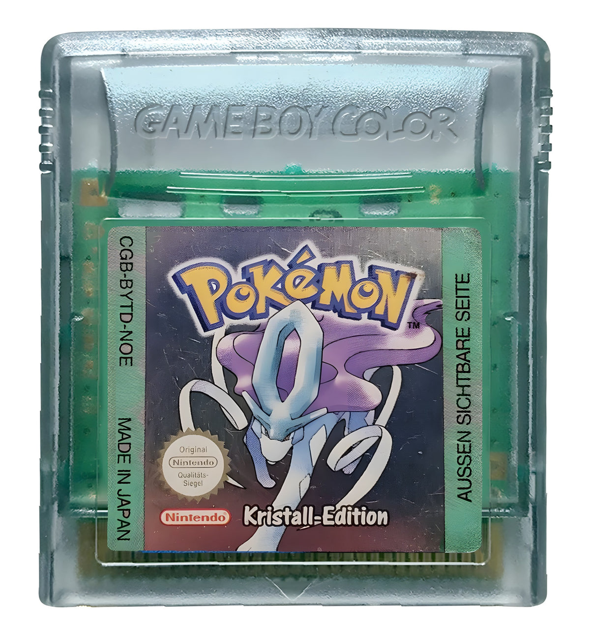 Das Modul von Pokemon Kristall Edition / Crystal neue Batterie für GameBoy Color